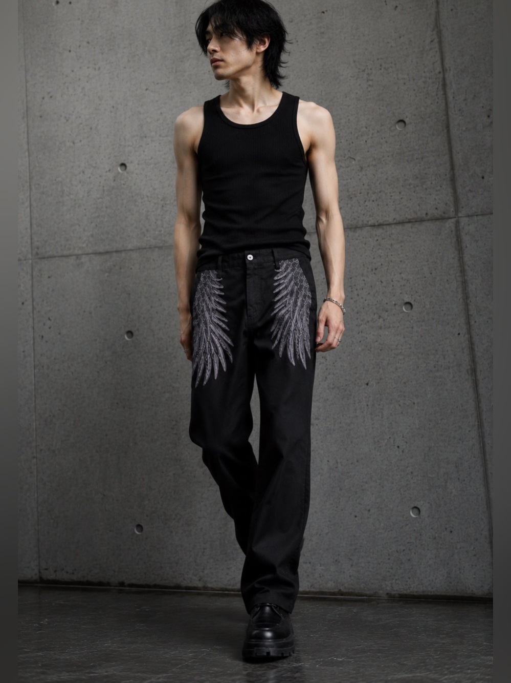 Mihara Yasuhiro Angel Wing Archive Pants Japan Sz 50 L XL Rare